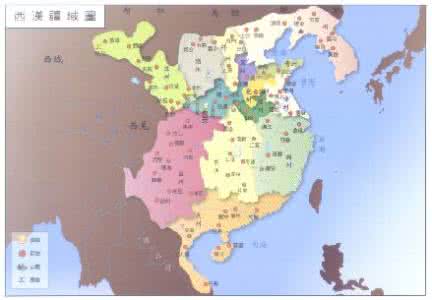中国与各国外交关系 西汉的外交关系:西汉与中南亚各国之间的关系