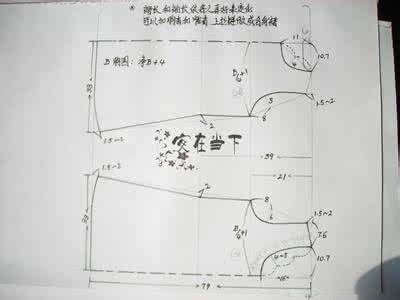 圆领的裁剪和做法  转载 圆领连衣裙（做法及裁剪图）