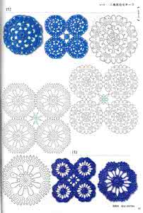 爱尔兰钩针花边图解 钩针基础教程----爱尔兰花边的图案
