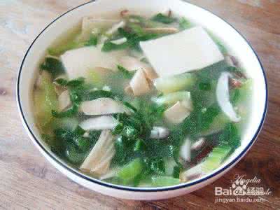 青菜豆腐汤怎么做鲜 8图详解鲜香鱼糜青菜汤做法