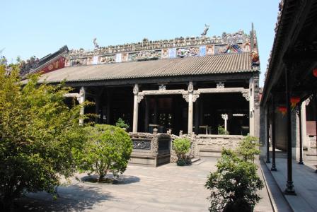 广州陈家祠西京古道 陈家祠,百年古祠流芳