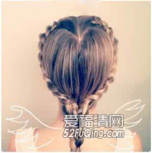 心形编发 新娘心形唯美编发