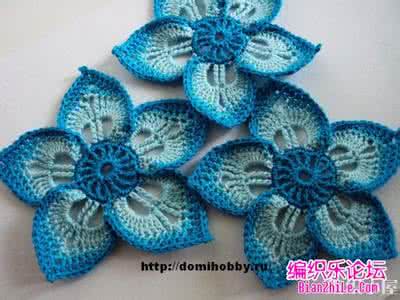 菠萝花的钩法详细图解 流行花型的钩法图解