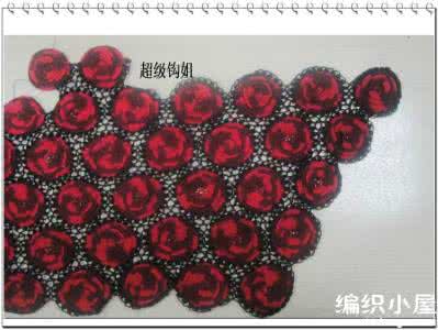 钩针玫瑰花图解 【女款系列】九十九朵玫瑰钩针拼花衣