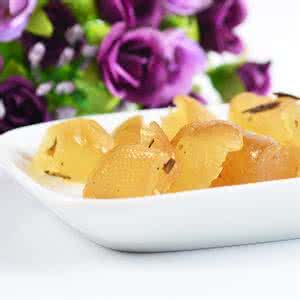 柚子皮蜜饯 开胃小零食:蜜饯柚子皮