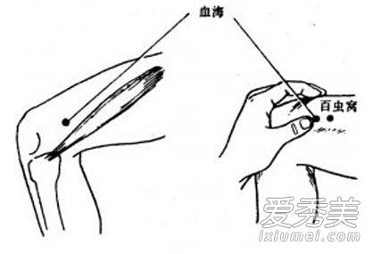 老人头上有一窝蛆虫 按摩百虫窝治疗皮肤瘙痒