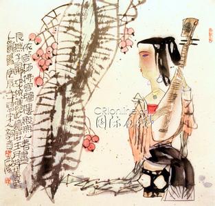 中国古典人物画 冯向杰中国古典人物画赏析