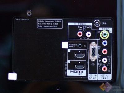 电脑音频输入接口 索尼EX330有多少个电脑接口+音频输入