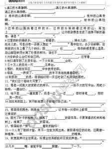 小学语文句子专项训练 小学语文句子专项训练 特别专项训练