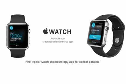 肿瘤患者化疗的护理 伦敦医院试用Apple Watch辅助治疗化疗患者