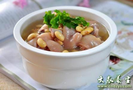 猪蹄黄豆汤的做法下奶 猪蹄黄豆汤