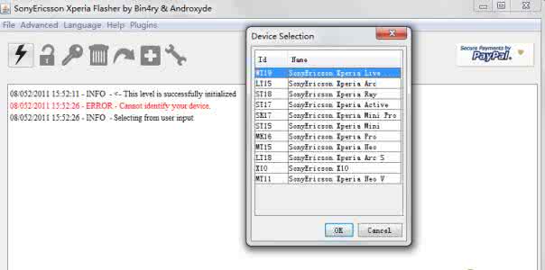 索爱flashtool进度条 索爱手机通用刷机工具Flashtool使用详解及刷机教程图文