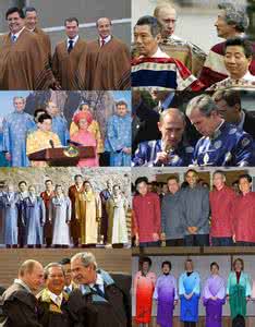 香港历届行政长官 历届APEC上各国政要吃什么?