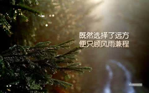 冷暖自知 苦乐在心 人生有起落，苦乐自知