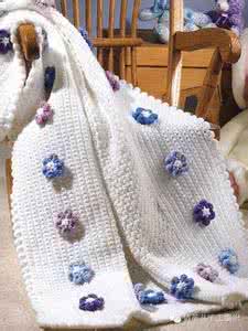 漂亮的钩针毯子图解 钩针模式----“天使”及实例毯子