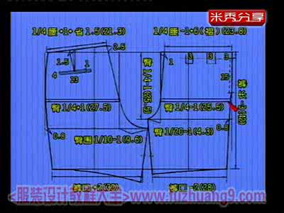 自学cad制图教程视频 时装制作 制图教程【视频】*