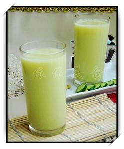 黄瓜豆浆 那一杯美容瘦身兼备的豆浆-----黄瓜豆浆
