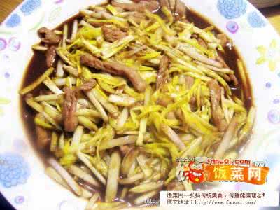 家常炒蒜黄的家常做法 蒜黄的做法大全
