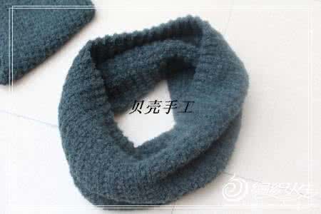 手工编织宝宝贝壳鞋 【宝贝壳手工】圈圈围脖