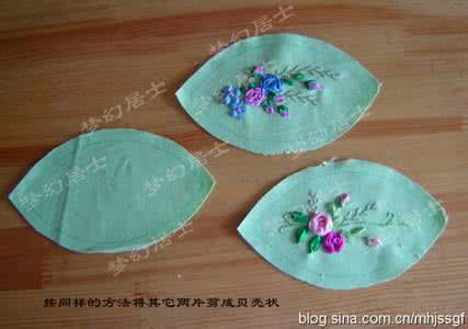 一款首饰盒的下半部 (6)一款维多利亚丝带绣首饰盒的教程