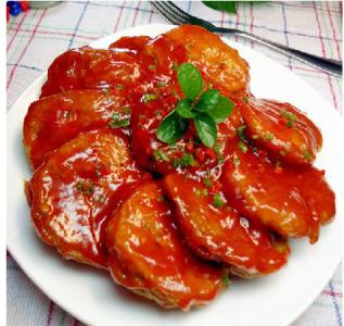 糖醋藕夹 美食图文：糖醋藕夹，超级好吃的一道菜！家常必备！