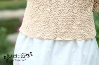 五分袖 心灵印记手工----2015欧编五分袖款“徐徐”