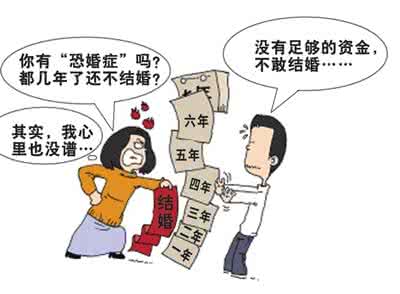 男友恐婚 该不该放弃 如果你的男友恐婚 你应该怎么办