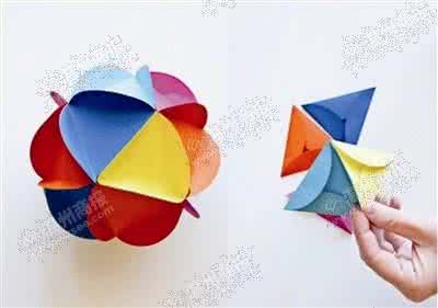 折纸果盘 小果盘 折纸DIY:简单迷你小果盘