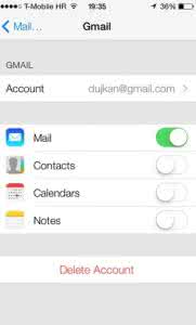 三星帐户同步 iOS7 beta 2同步Google帐户联系人
