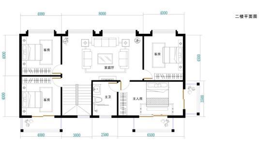 农村自建平房户型图 农村自建平房户型图 2套幽静宜居的自建户型分享