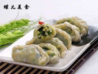 韭菜馅蒸饺 馅大皮薄的鱼茸韭菜蒸饺(图)