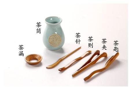 茶道六君子使用图解 茶道六君子