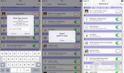 cydia补丁源 cydia补丁还原越狱 Cydia源列表怎么备份？iOS9越狱Cydia源列表备份及还原教程