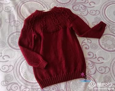 好看的毛衣花样 这衣服好看吧，快来仿，十三花毛衣 棒针交流
