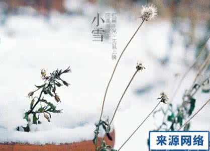 24节气小雪图片 24节气小雪 小雪节气怎样饮食才健康