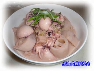 莲藕烧排骨 男人女人均可通吃『莲藕五花烧墨鱼』