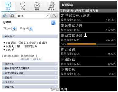 有道词典离线词库 有道词典手机版如何下载离线词库