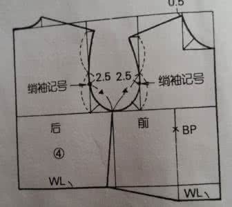 棉麻宽松长衫裁剪图 转载 棉麻宽松V领背心附真人秀，裁剪图