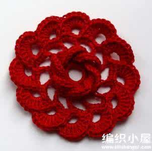 钩爱尔兰各种花样图片 【编织花样】漂亮的爱尔兰单元花的钩法
