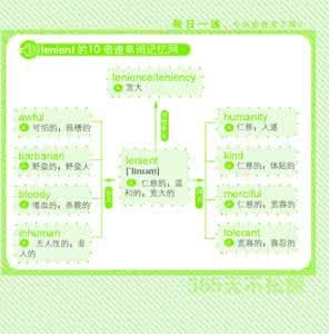 词汇发散记忆 词汇发散记忆2