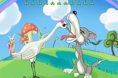 大灰狼和小白兔的故事 小故事:狼的酬金