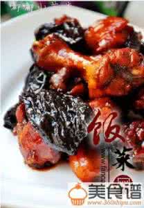 红烧鸭肉 年夜饭西梅烧鸭肉