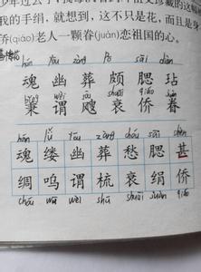 火字的正确笔画顺序 补补语文课 知道这些字的正确笔画莫？