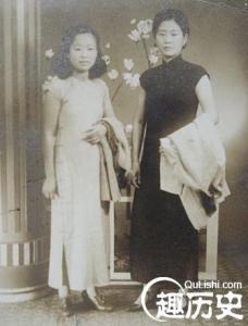 民国第一将军夫人 钱大钧及两夫人:民国将军娶了美貌姐妹花为妻!