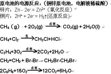 高考化学方程式大总结 9大类方程式总结