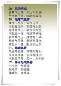 地理知识大全顺口溜 关于地理的顺口溜你知道多少？