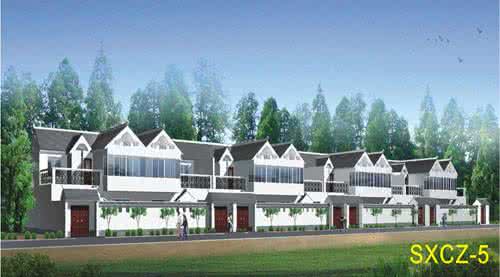 陕西省新农村住宅图集 陕西新农村住宅效果图集(一)