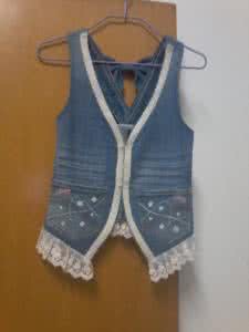 废旧牛仔裤手工制作 旧牛仔服装的利用 <巧妇手工>