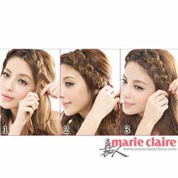 中分显脸小 中分发玩花样 调整细节脸小一圈