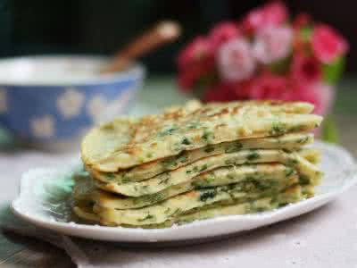 芹菜叶煎饼 芹菜煎饼(早餐菜谱)